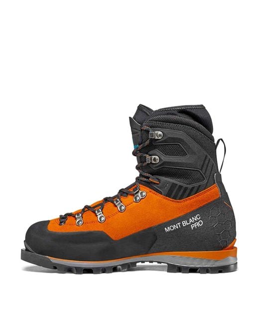 SCARPA Orange Logo Sneakers for men
