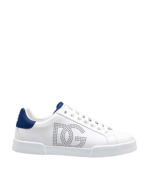 Dolce & Gabbana White Sneakers Portofino for men