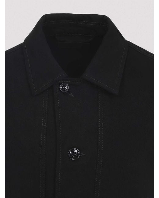Lemaire Black Boxy Jacket for men