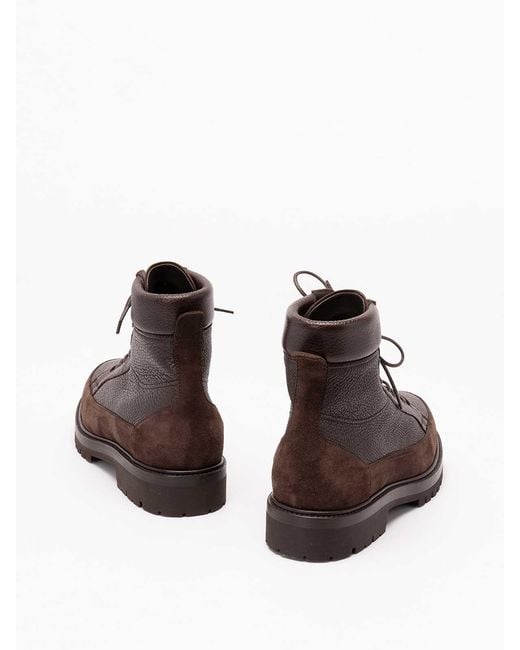 Brunello Cucinelli Brown Boots for men
