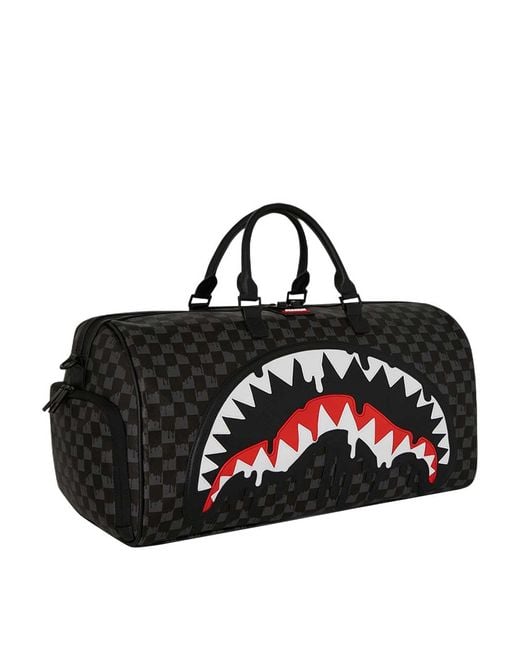 Sprayground Black Dripping Sharks for men