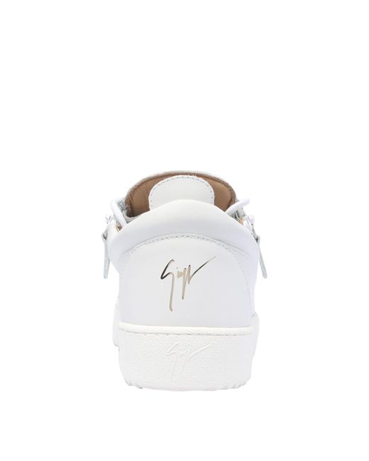 Giuseppe Zanotti White Frankie Sneakers for men