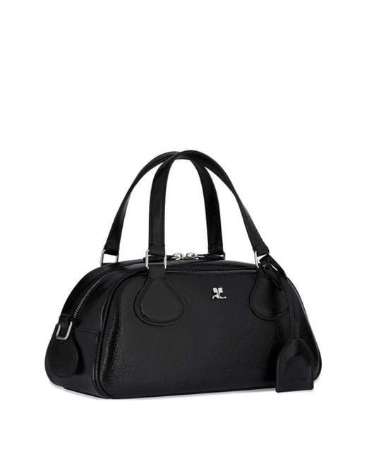 Courreges Black Tote Bag