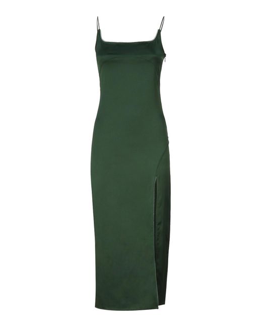Jacquemus Green Midi Dress