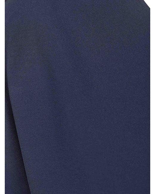Fabiana Filippi Blue Classic Wide Blouse