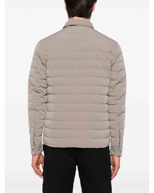 Overshirt 'Seercrease' Imbottite di Herno in Gray da Uomo