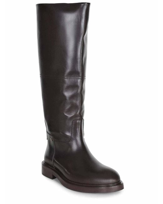 Poeve Brown Boots Made Of Calf Leather
