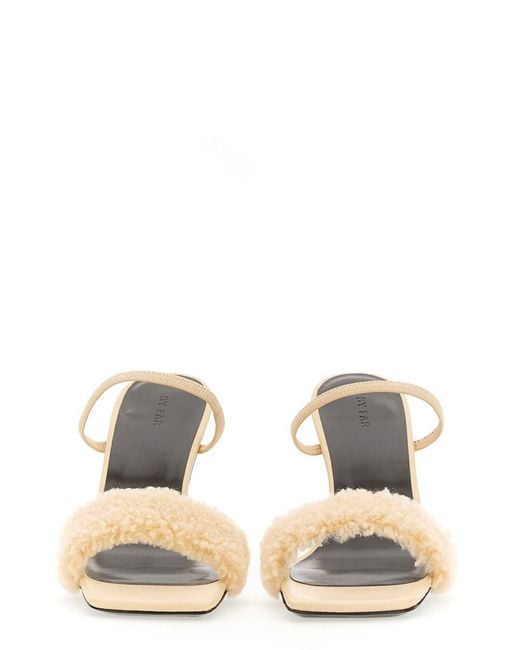 By Far Natural Ada" Sandals