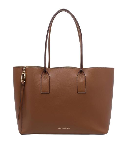 Marc Jacobs Brown Dark The Work Tote Bag