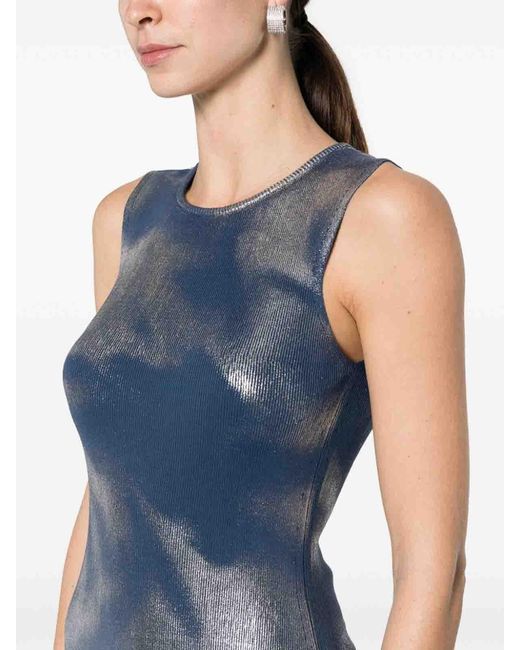 DIESEL Blue Mini Dresses