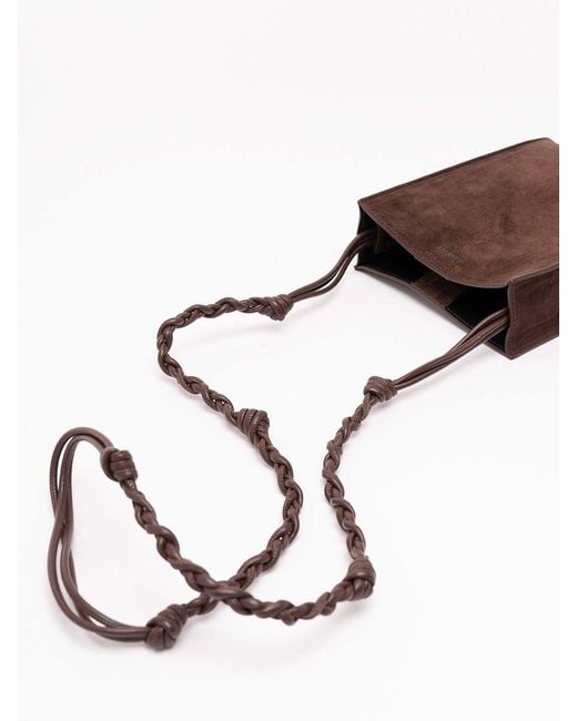 Jil Sander Brown 'Tangle' Small Bag