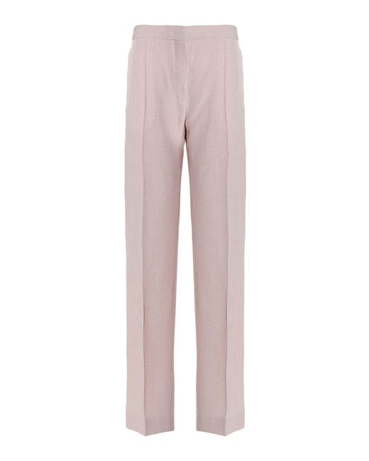 Jil Sander Pink Tailored Pants