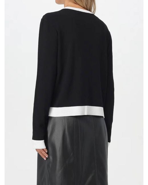 Karl Lagerfeld Black Classic Cardigan