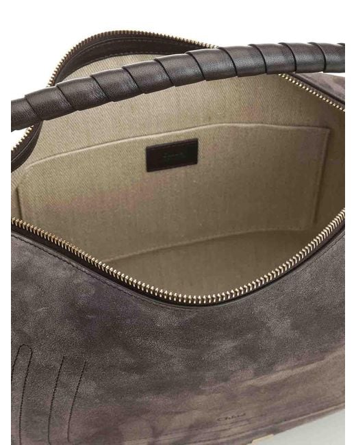 Chloé Gray Marcie Shoulder Bag