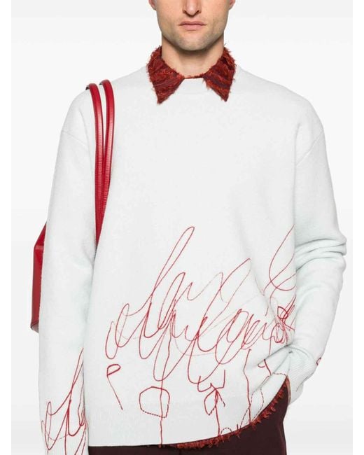 OAMC White Sweaters for men