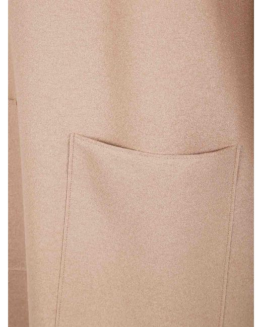 Harris Wharf London Natural Geometric Dress