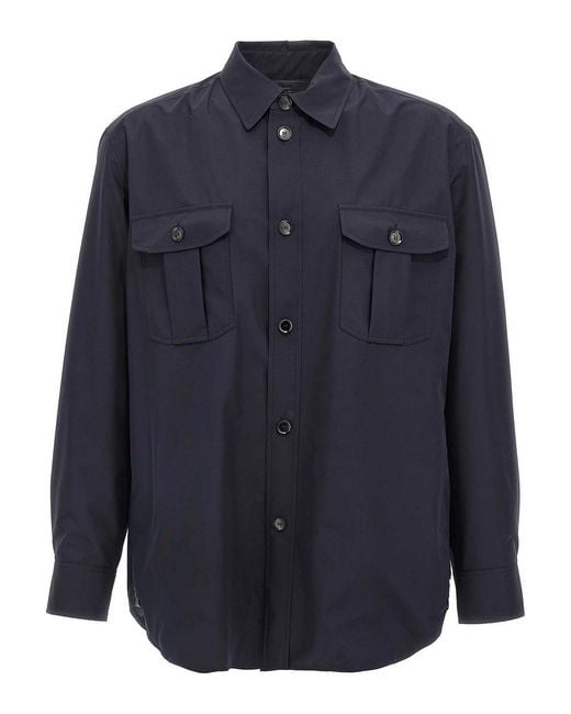 Brioni Blue Vagabond Jacket for men