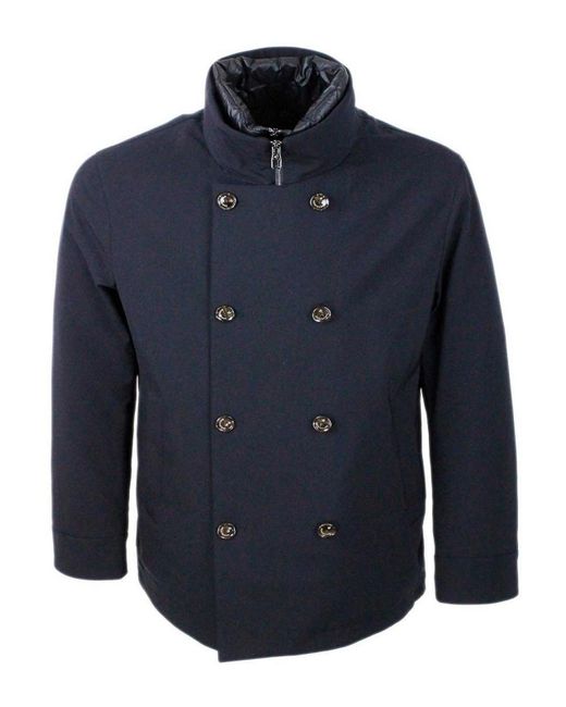 Montecore Blue Tech Fabric Jacket for men