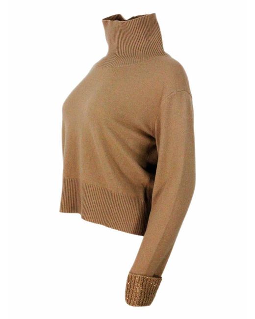 Fabiana Filippi Brown Sweaters