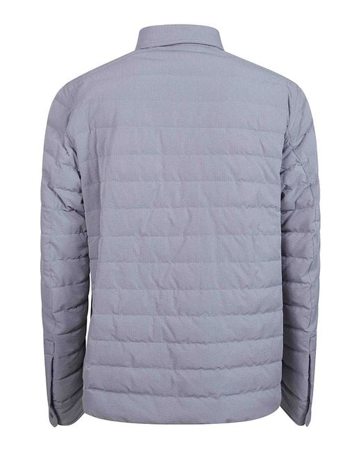 Herno Blue Down Filled Comforter for men