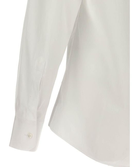 Dolce & Gabbana White Cotton Blend for men