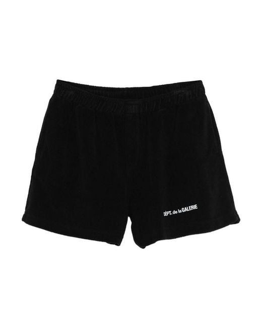 GALLERY DEPT. Black Zuma Shorts for men