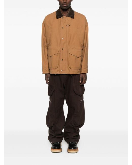 Junya Watanabe Brown Cotton Jacket for men
