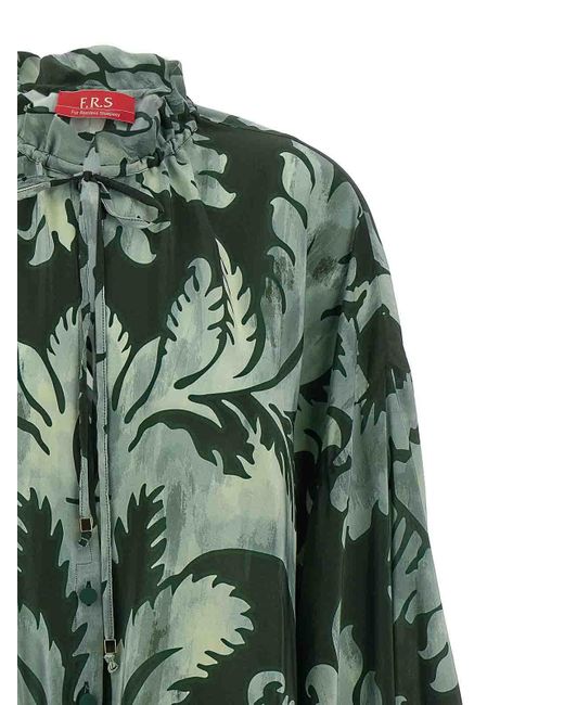 F.R.S For Restless Sleepers Green Archilo Shirt