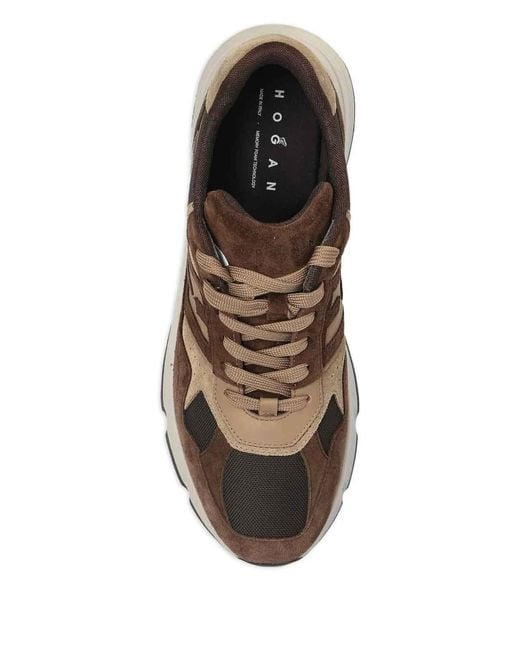 Hogan Brown Hyperlight Sneakers for men