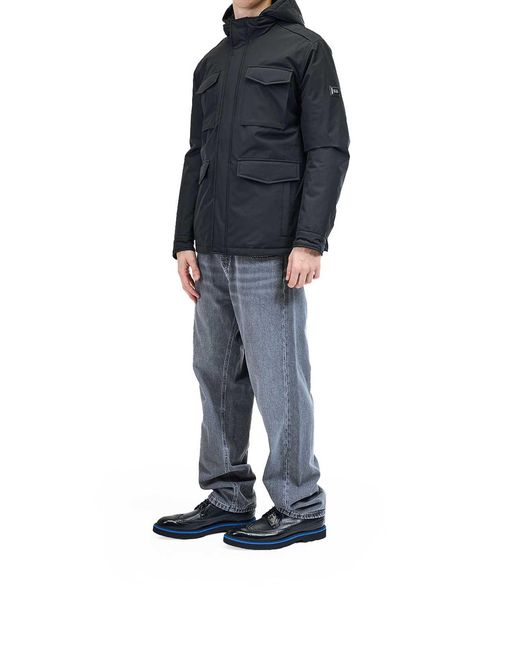 Karl Lagerfeld Black Technical Jacket for men