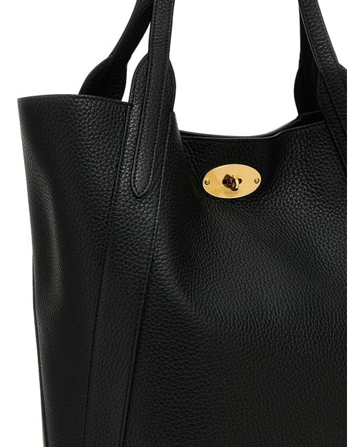 Mulberry Black Bayswater Twist-Lock Tote Bag