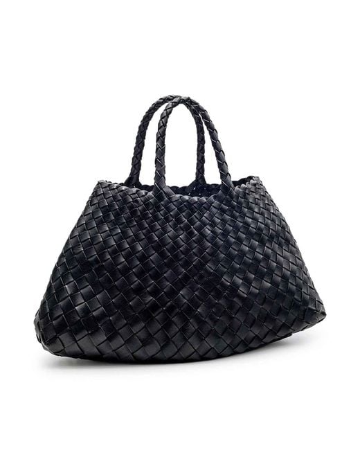 Dragon Diffusion Blue Santa Croce Small Leather Bag