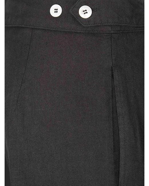 Pantalone Lino di MSGM in Black