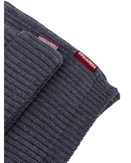 DSquared² Blue Scarves for men