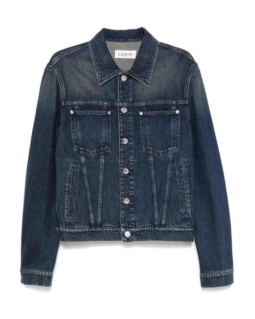Lanvin Blue Denim for men
