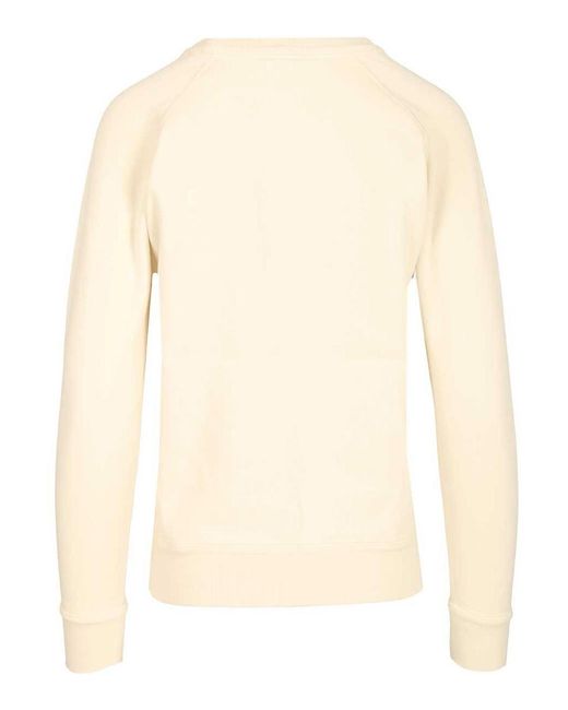 Isabel Marant Natural Marant Etoile "Millyny" Cotton Hoodie With Logo