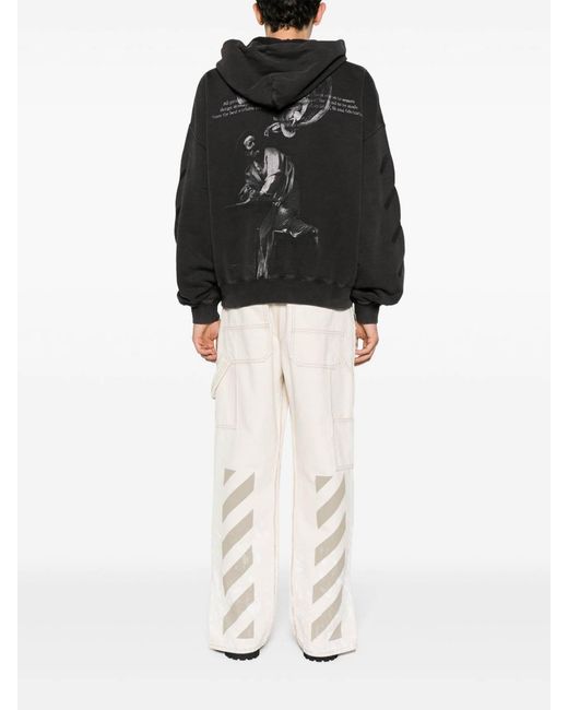 Off-White c/o Virgil Abloh Black Sweatshirt for men