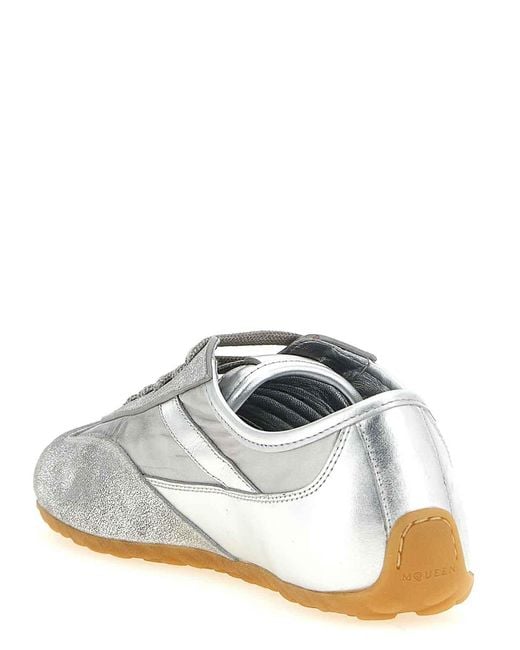 McQueen White Boxe Basse Sneakers