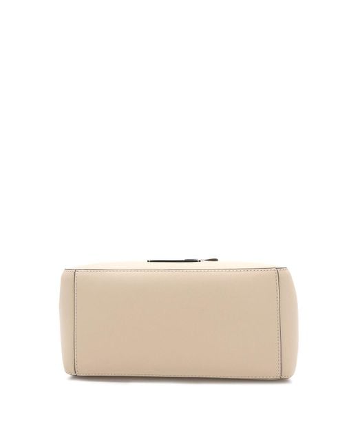 Karl Lagerfeld Natural K/Circle Small Tote Perforated