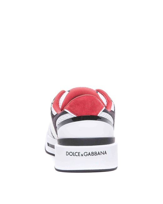Dolce & Gabbana White New Roma Sneakers for men