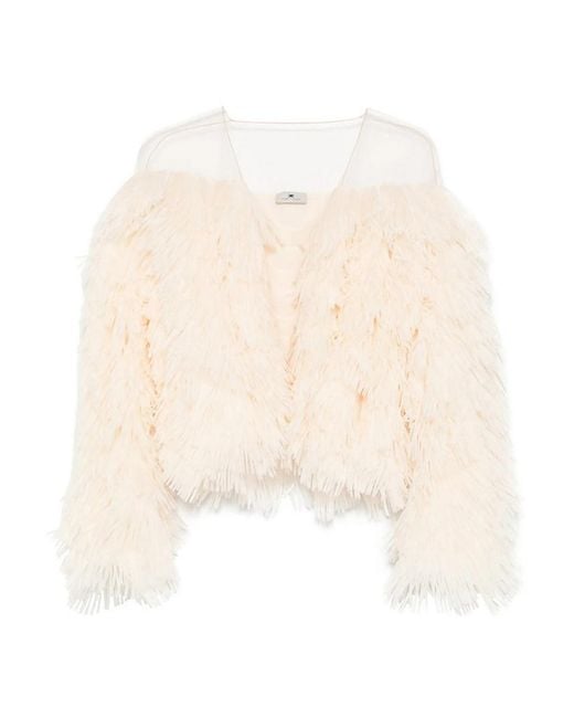 Elisabetta Franchi Natural Jacket