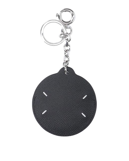 Maison Margiela Blue Logo Keychain for men