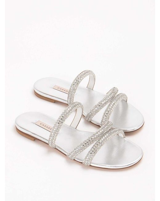Casadei White Loafer