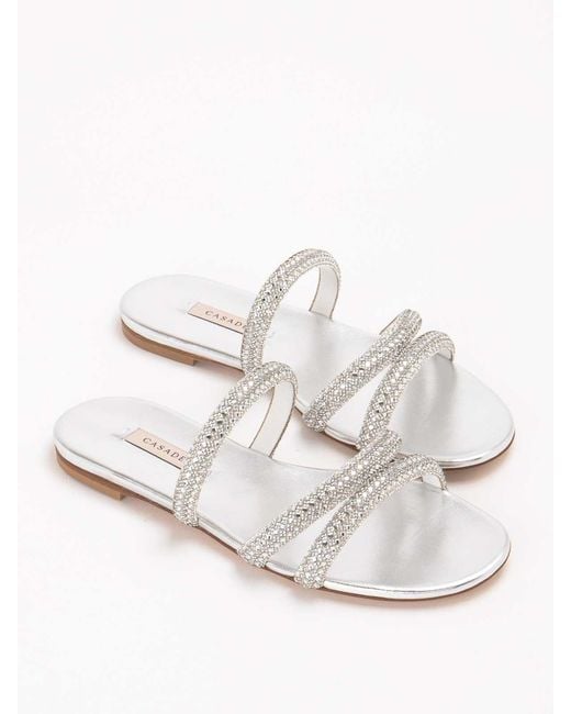 Casadei White Loafer