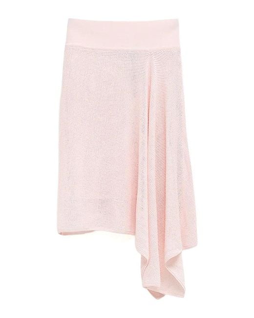 Jacquemus Pink La Jupe Voile