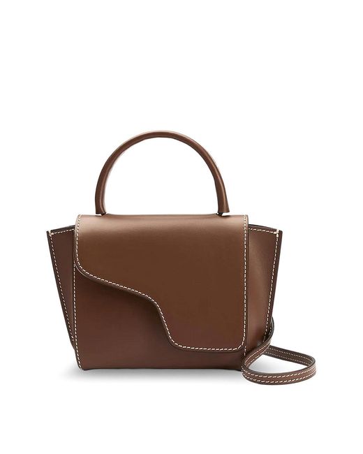 Atp Atelier Brown Montalcino Shoulder Bag