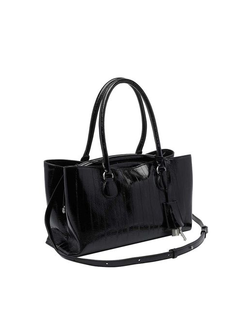 OSOI Black Shell Brot Tote Bag