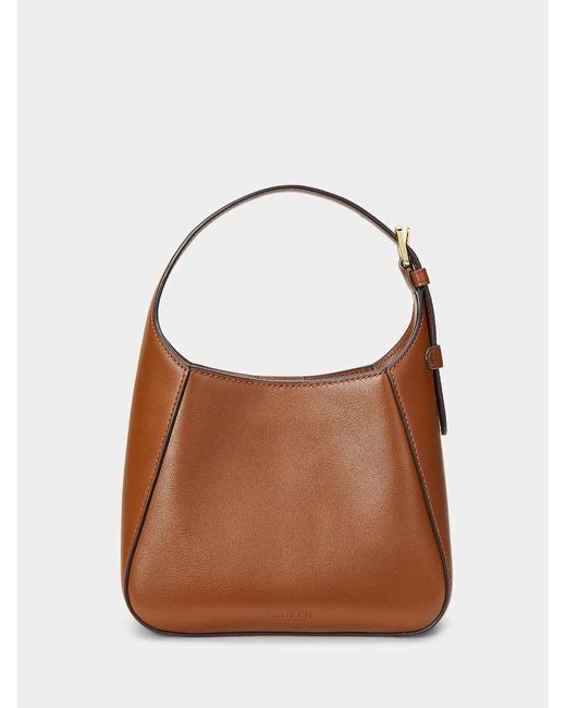 Ralph Lauren Brown Tanner Sm Sh-Shoulder Bag-Small