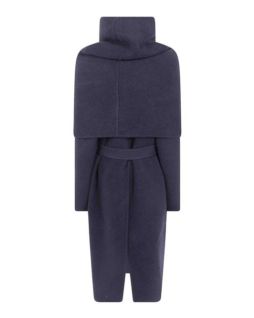 Rick Owens Blue Trench