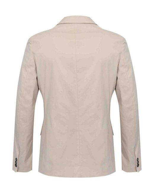 Paolo Pecora Natural Double-Breasted Jacket for men